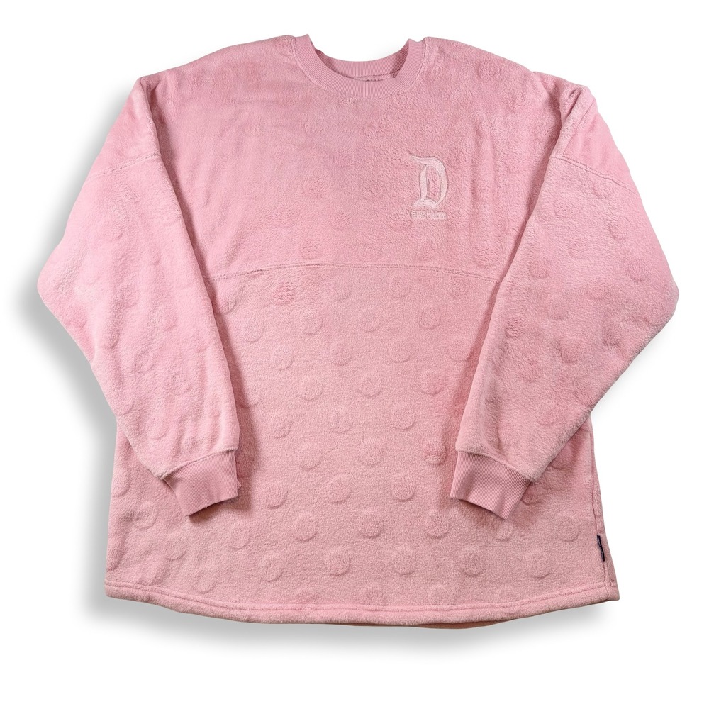 Disney Spirit Jersey Disneyland Resort Piglet‎ Pink Dot Sherpa Fleece XXL Womens